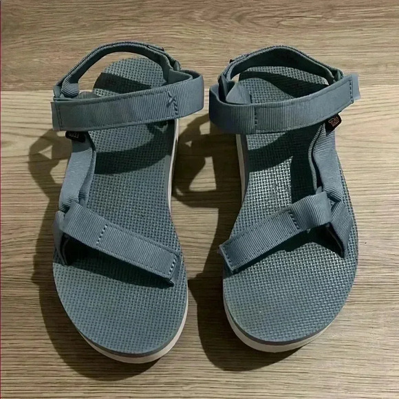 Teva Blue Sandals - Picture 1 of 4